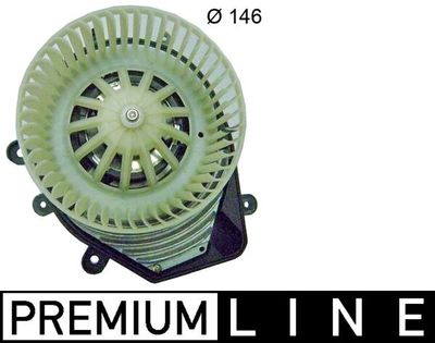 Interior Blower MAHLE AB 52 000P