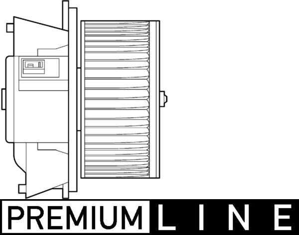 MAHLE AB 107 000P Interior Blower