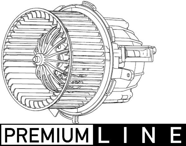 MAHLE AB 115 000P Interior Blower
