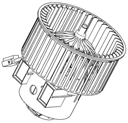 MAHLE AB 120 000P Interior Blower