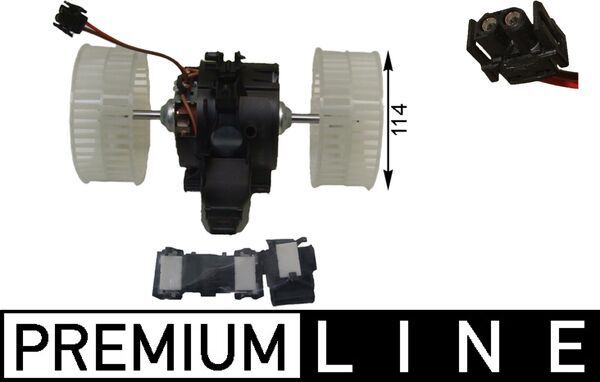 MAHLE AB 133 000P Interior Blower