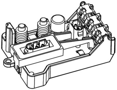Regulator, interior blower MAHLE ABR 30 000P
