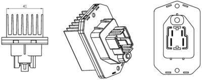 Regulator, interior blower MAHLE ABR 76 000S