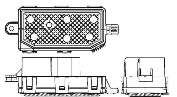 MAHLE ABR 77 000P Regulator, interior blower
