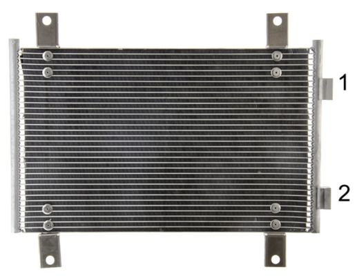 MAHLE AC 816 000P Condenser, air conditioning