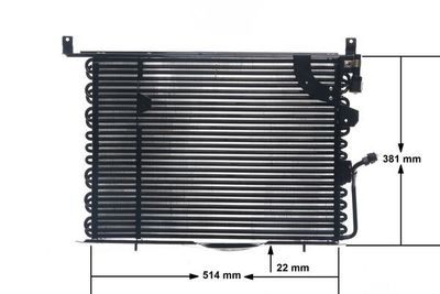 Condenser, air conditioning MAHLE AC 149 000S