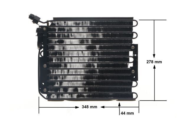MAHLE AC 316 000S Condenser, air conditioning