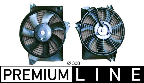 MAHLE ACF 12 000P Fan, air conditioning condenser