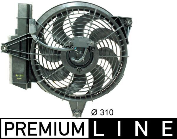 MAHLE ACF 13 000P Fan, air conditioning condenser