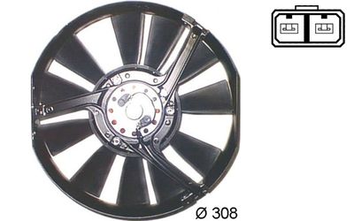 Fan, air conditioning condenser MAHLE ACF 2 000S