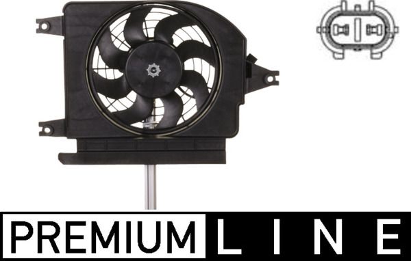 MAHLE ACF 30 000P Fan, air conditioning condenser