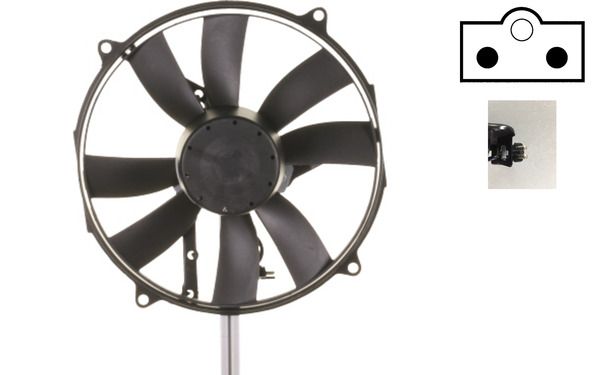 MAHLE ACF 4 000S Fan, air conditioning condenser