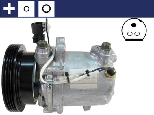 MAHLE ACP 1070 000S Compressor, air conditioning