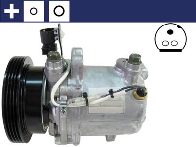 Compressor, air conditioning MAHLE ACP 1070 000S