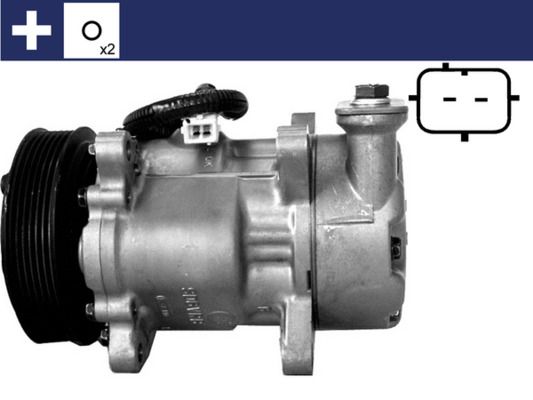 MAHLE ACP 1095 000S Compressor, air conditioning