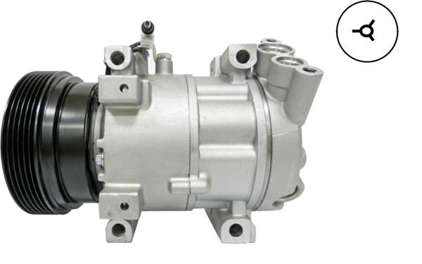 MAHLE ACP 1260 000S Compressor, air conditioning