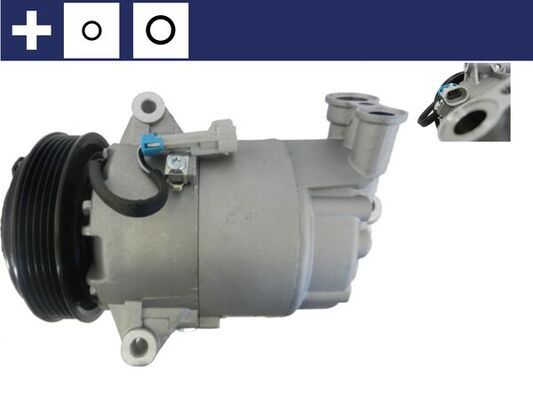 MAHLE ACP 136 000S Compressor, air conditioning