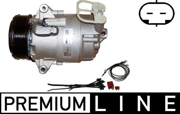 MAHLE ACP 4 000P Compressor, air conditioning
