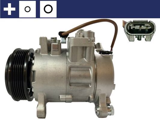 MAHLE ACP 473 000S Compressor, air conditioning