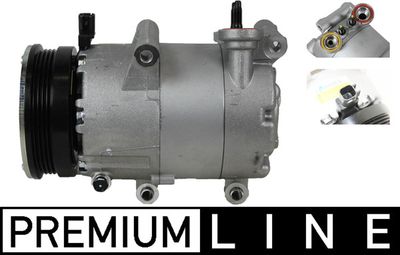 Compressor, air conditioning MAHLE ACP 554 000P