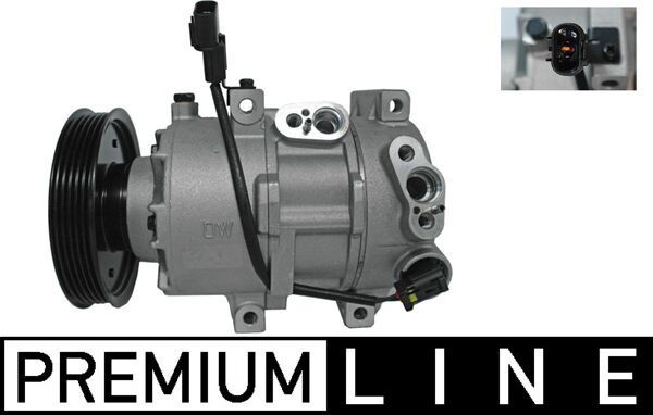 MAHLE ACP 760 000P Compressor, air conditioning