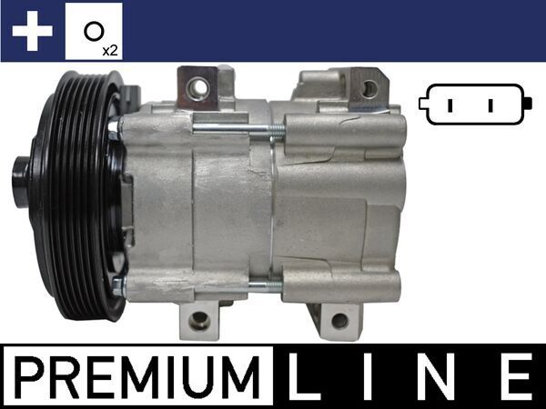 MAHLE ACP 843 000P Compressor, air conditioning