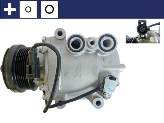 MAHLE ACP 859 000S Compressor, air conditioning