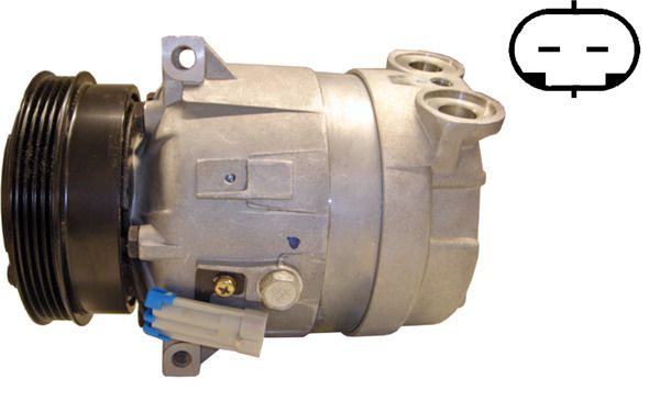 MAHLE ACP 1100 000S Compressor, air conditioning
