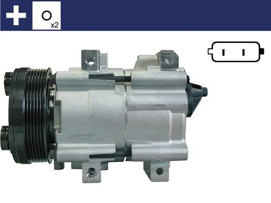 MAHLE ACP 153 000S Compressor, air conditioning