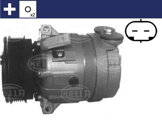 MAHLE ACP 320 000S Compressor, air conditioning