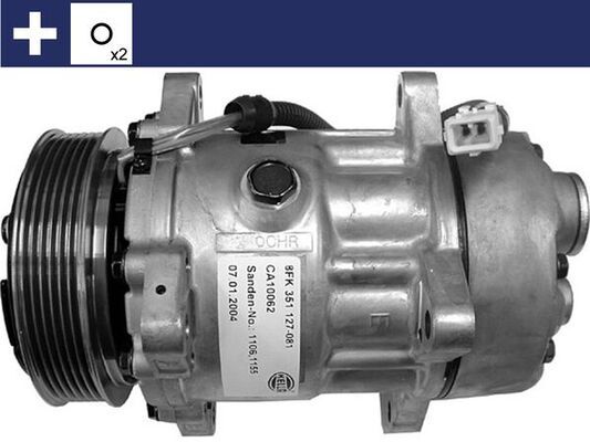 MAHLE ACP 360 000S Compressor, air conditioning