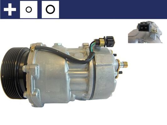 MAHLE ACP 372 000S Compressor, air conditioning