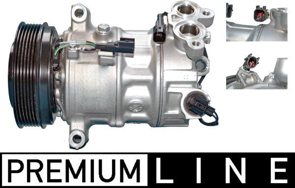 MAHLE ACP 511 000P Compressor, air conditioning