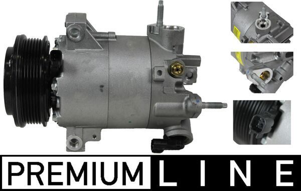 MAHLE ACP 551 000P Compressor, air conditioning