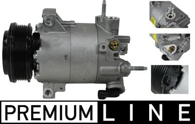 Compressor, air conditioning MAHLE ACP 551 000P