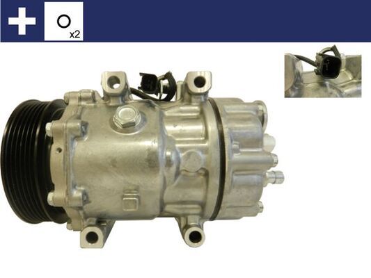 MAHLE ACP 769 000S Compressor, air conditioning