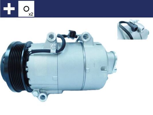 MAHLE ACP 861 000S Compressor, air conditioning