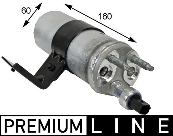 MAHLE AD 104 000P Dryer, air conditioning