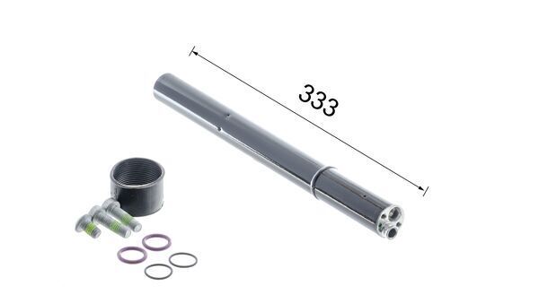MAHLE AD 243 000P Dryer, air conditioning