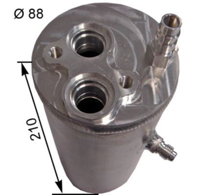 MAHLE AD 44 000S Dryer, air conditioning