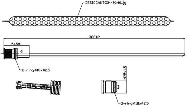 MAHLE AD 89 000S Dryer, air conditioning