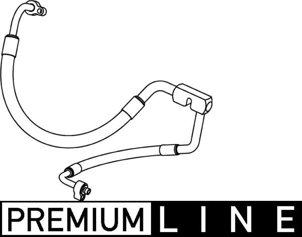 MAHLE AP 68 000P High Pressure Line, air conditioning