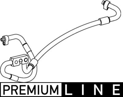 High-/Low Pressure Line, air conditioning MAHLE AP 70 000P