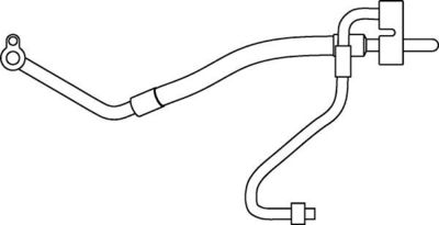 High-/Low Pressure Line, air conditioning MAHLE AP 75 000P
