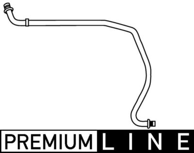High-/Low Pressure Line, air conditioning MAHLE AP 77 000P