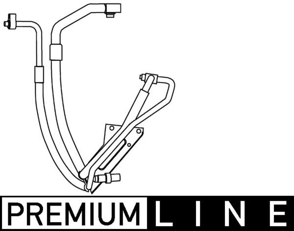 MAHLE AP 94 000P High-/Low Pressure Line, air conditioning