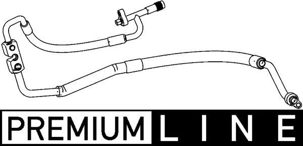 MAHLE AP 115 000P High-/Low Pressure Line, air conditioning