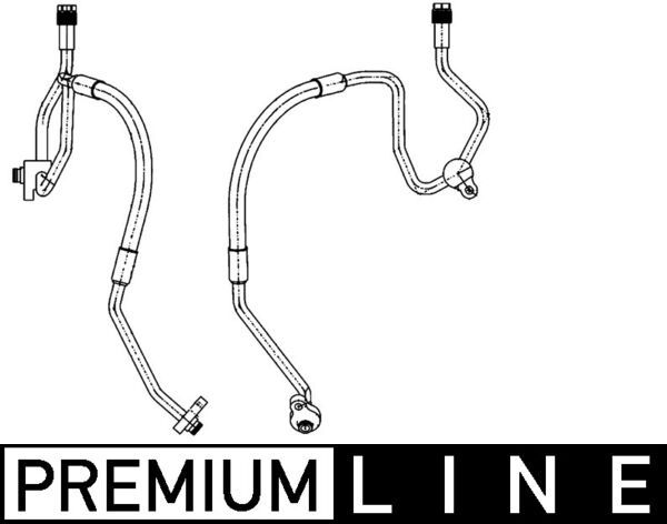 MAHLE AP 120 000P High Pressure Line, air conditioning