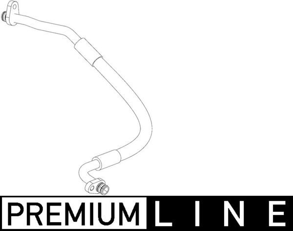 MAHLE AP 134 000P High Pressure Line, air conditioning