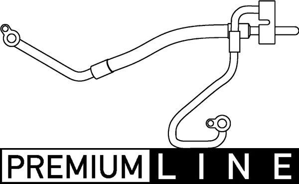 MAHLE AP 76 000P High-/Low Pressure Line, air conditioning